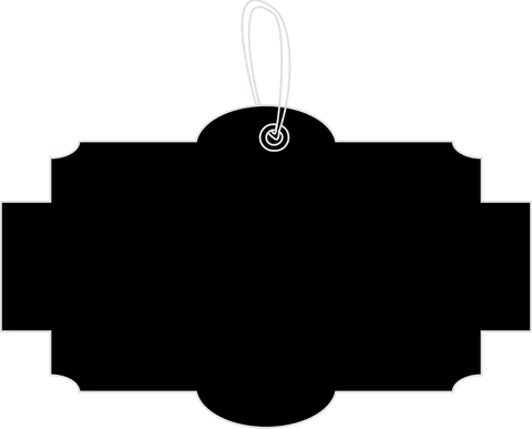 Blank Label with String on Transparent Background Vector - Download Free Stock Videos Pikwizard.com