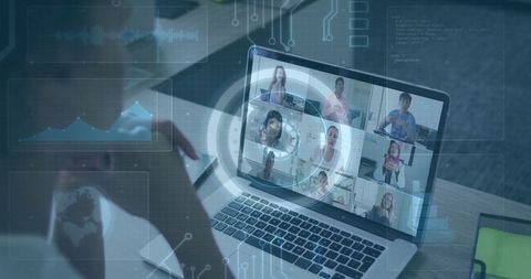 Virtual Networking through Online Video Conference Collaboration