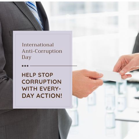 International Anti-Corruption Message with Business People - Download Free Stock Templates Pikwizard.com