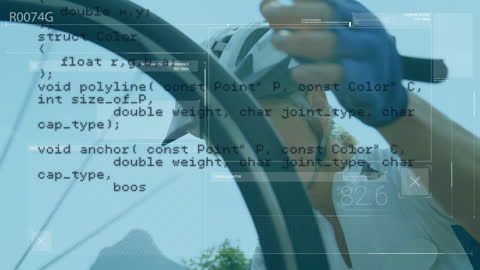 Augmented Reality Technology with Female Cyclist Interface