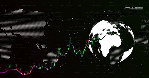 Global stock market trends illuminated by data mapping