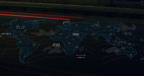 Global Data Processing: Digital Connections over World Map - Download Free Stock Images Pikwizard.com