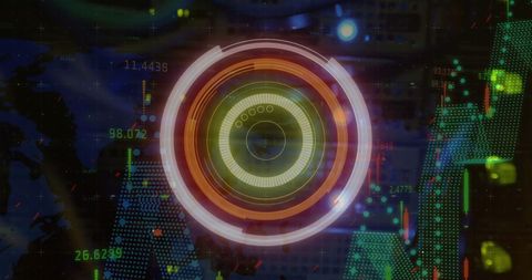 Futuristic Digital Data Processing in Cyber Network - Download Free Stock Images Pikwizard.com