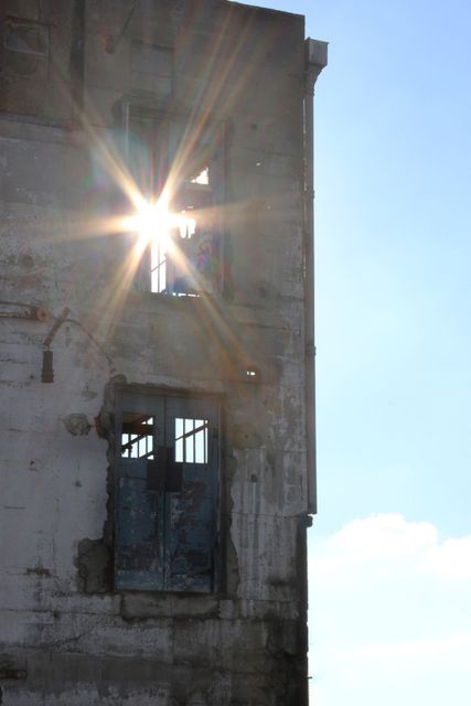 Sunlight Streaming Through Broken Window of Abandoned Building - Download Free Stock Images Pikwizard.com