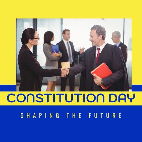 Constitution Day Celebration with Professionals - Download Free Stock Templates Pikwizard.com