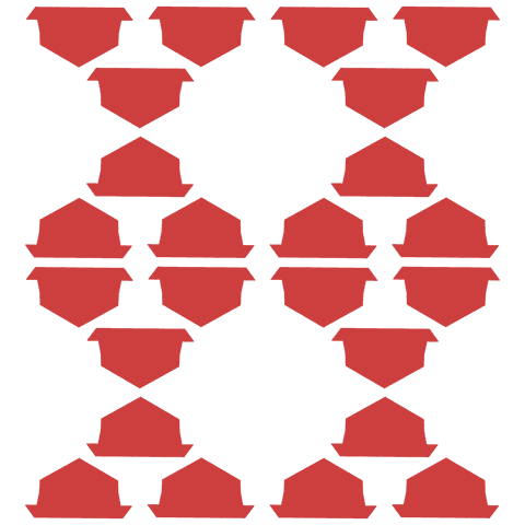Red Geometric Shapes on Transparent Background Illustrator Vector - Download Free Stock Videos Pikwizard.com