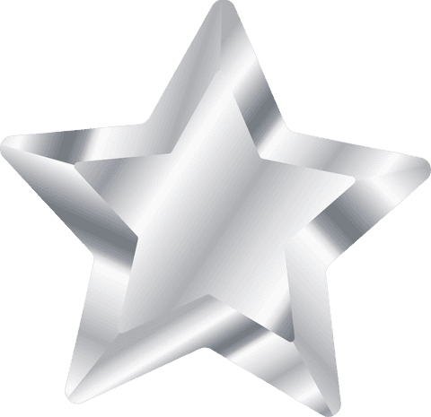 transparent overlapping metallic silver stars with 3d gradient depth - Download Free Stock Videos Pikwizard.com