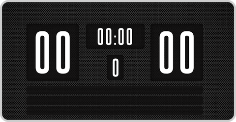 Digital Scoreboard Illustration Transparent PNG - Download Free Stock Videos Pikwizard.com