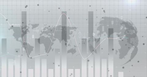 Global Data Processing in Virtual Environment - Download Free Stock Images Pikwizard.com