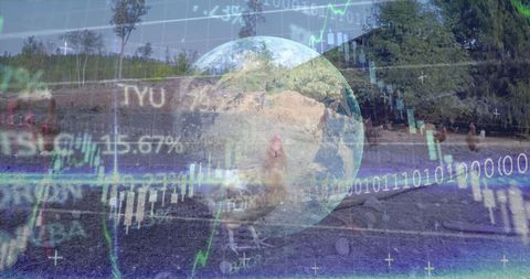 Fusing Agriculture and Technology with Global Financial Data - Download Free Stock Images Pikwizard.com