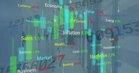 Global Financial Data and Economic Analysis in Server Room