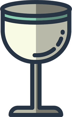 transparent wine glass icon for celebrations and parties - Download Free Stock Videos Pikwizard.com