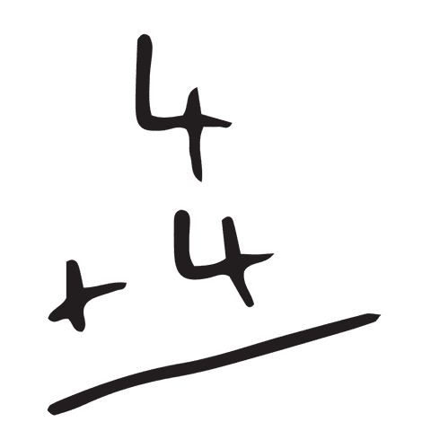 transparent hand-drawn math addition learning graphic - Download Free Stock Videos Pikwizard.com