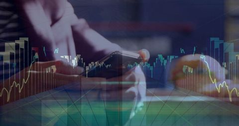 Business Report Concept with Digital Data and Smartphone - Download Free Stock Images Pikwizard.com