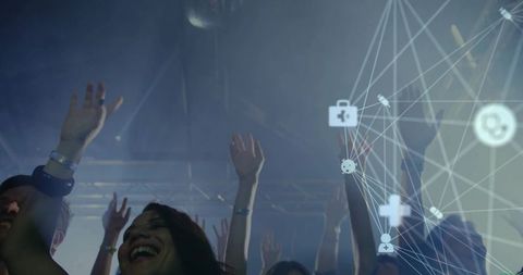 Technology and Connectivity in Energetic Concert Arena
