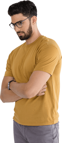 transparent stylish man posing with crossed arms confidently - Download Free Stock Videos Pikwizard.com