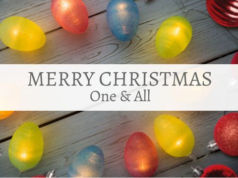 colorful lights with christmas greetings on wooden background - Download Free Stock Templates Pikwizard.com