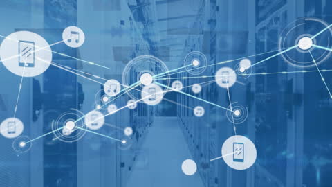 Digital Transformation and Cloud Networking Concept