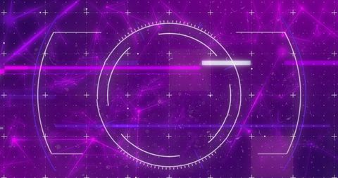 futuristic digital interface scan display on purple background - Download Free Stock Images Pikwizard.com