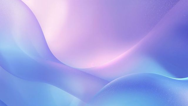 Flowing Pastel Pearlescent Wave Ribbon Abstract Gradient Background Digital Wallpaper