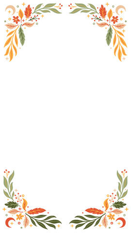Autumnal Floral Corner Frame on Transparent Background - Download Free Stock Videos Pikwizard.com