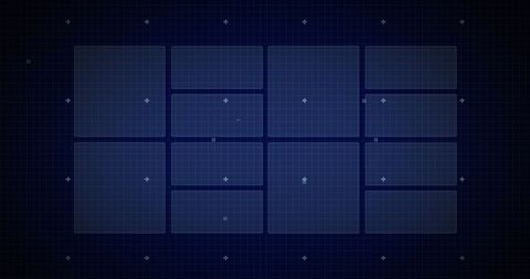 abstract data grid on digital screen with navy background - Download Free Stock Images Pikwizard.com