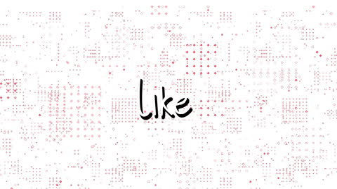 Digital Spots Animation Overlaying Handwritten Text