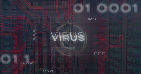 Digital Virus Concept in Modern Impactful Design - Download Free Stock Images Pikwizard.com