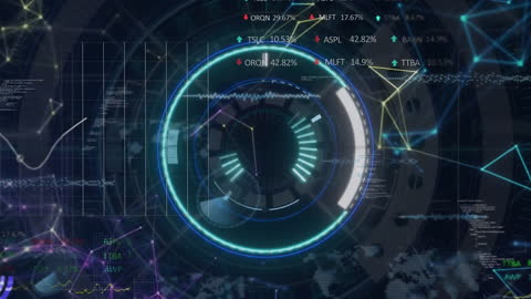 Digital Data Analytics in High-Tech Interface Animation