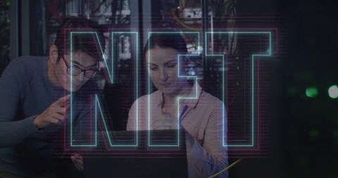 IT Engineers Analyzing NFT and Data Processing at Work - Download Free Stock Images Pikwizard.com