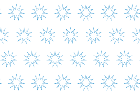 decorative blue star pattern vector on transparent background - Download Free Stock Videos Pikwizard.com