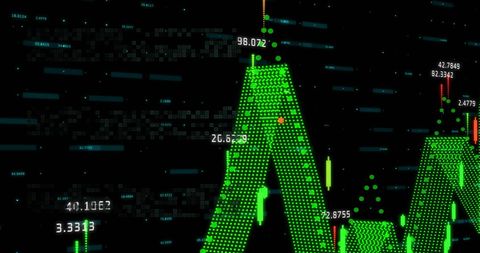 Dynamic Digital Data Analysis in Finance - Download Free Stock Images Pikwizard.com