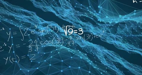 Futuristic Interface with Mathematical Formulas Visualizing Technology Concepts - Download Free Stock Images Pikwizard.com