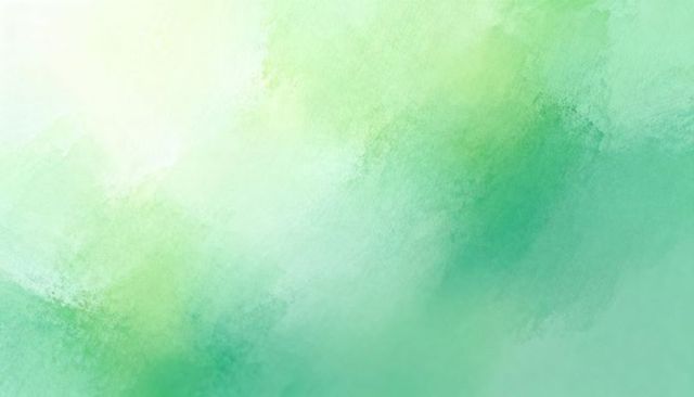 Serene mint green watercolor wash flowing into soft teal aqua gradient background