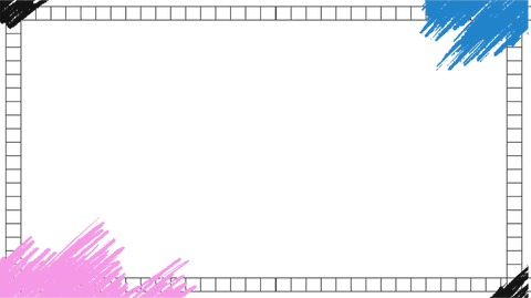 modern geometric frame with pink blue brush strokes transparent background - Download Free Stock Videos Pikwizard.com
