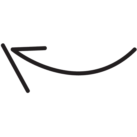 Curved Black Arrow on Transparent Background Isolated - Download Free Stock Videos Pikwizard.com