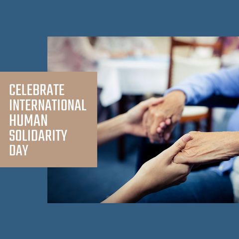 promoting human solidarity through unity and empathy - Download Free Stock Templates Pikwizard.com