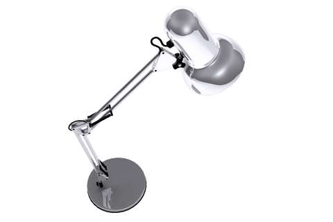 sleek transparent electric desk lamp design - Download Free Stock Videos Pikwizard.com