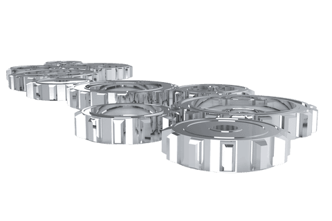 Silver Cogs Overlapping on Transparent Background - Download Free Stock Videos Pikwizard.com