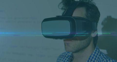 Innovative Technology Experience with Virtual Reality Headset - Download Free Stock Images Pikwizard.com