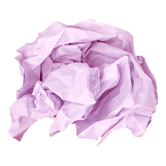 Crumpled Lilac Paper Ball on Transparent Background Isolated - Download Free Stock Videos Pikwizard.com