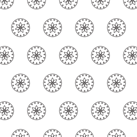 Transparent Floral Pattern with Abstract Geometric Design - Download Free Stock Videos Pikwizard.com