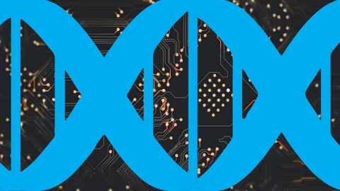 Digital DNA and Circuit Board Technology Interface