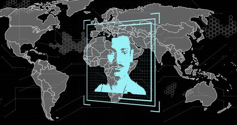 Global data processing with human digital interface