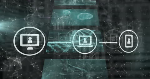 Digital Network RF Circuit and Scientific Data Visualization