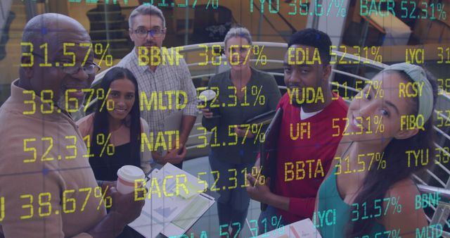 Diverse Financial Team Analyzing Stock Market Data on Screen - Download Free Stock Images Pikwizard.com