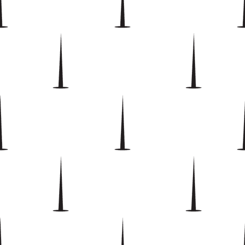 Black Nails Icon Pattern on Transparent Background - Download Free Stock Videos Pikwizard.com