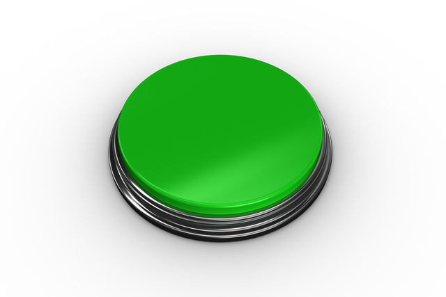 Circular Green Push Button on Transparent Background - Download Free Stock Videos Pikwizard.com