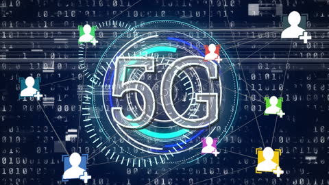 5G Network Concept with Digital Profiles