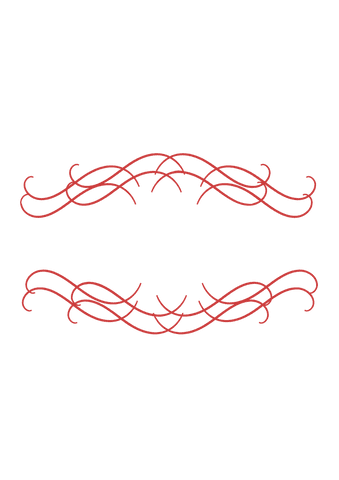 Red Ornamental Lines Creating Frame for Text on Transparent Background - Download Free Stock Videos Pikwizard.com